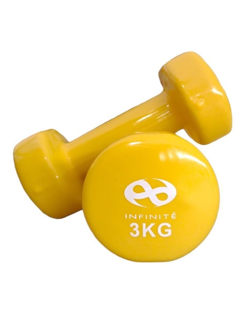 Set mancuernas de peso fijo Infinité 3 kg 2 piezas