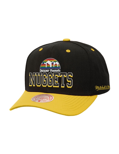 Gorra visera curva snapback básquetbol Denver Nuggets unisex 1