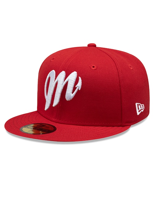 Gorra con visera plana béisbol New Era LMB Diablos Rojos del México unisex
