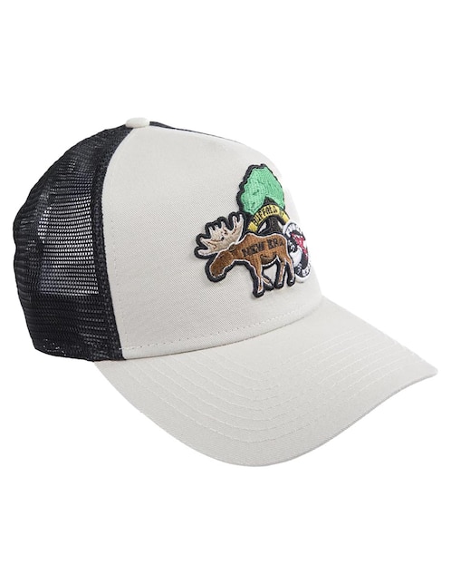Gorra visera semicurva snapback Ne Outdoor Patch para hombre 1