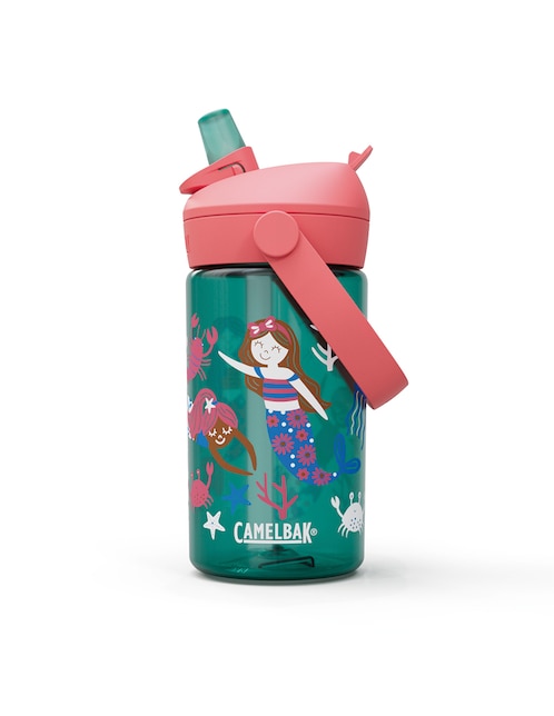 Botella de agua Camelbak de tritán con tapa flip top