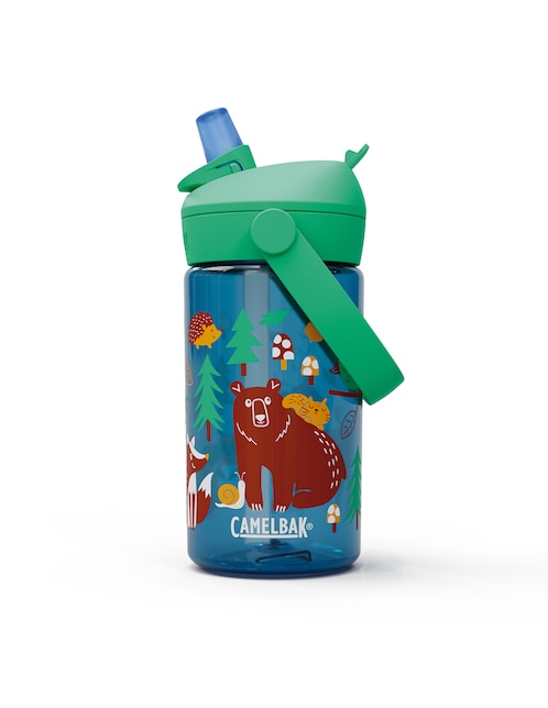 Botella de agua Camelbak de tritán Thrive Flip Straw Kids con tapa flip top 350 ml