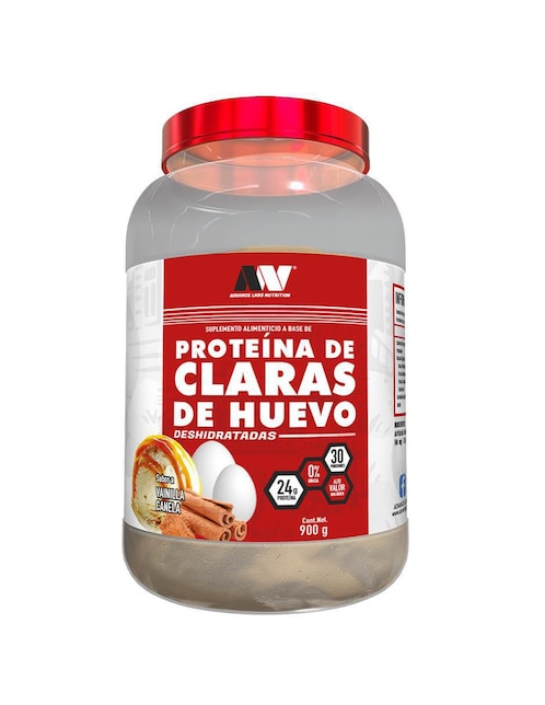 Proteína a base de claras de huevo deshidratas Advance Nutrition Advance Nutrition sabor vainilla de 900 g