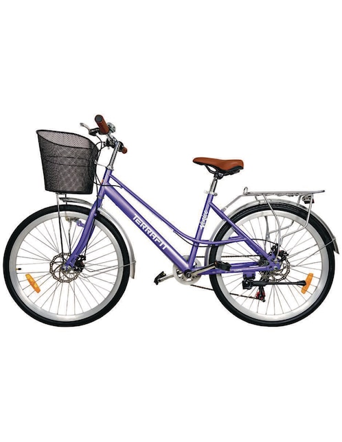 TERRAFIT Bicicleta urbana Terrafit rodada 26 Venice para mujer