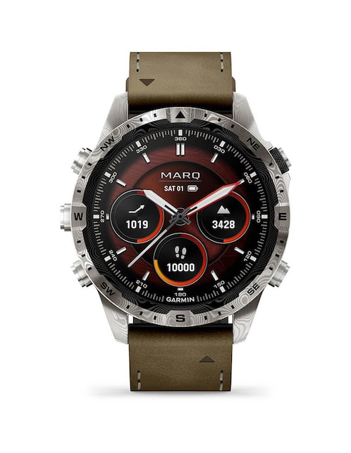 Garmin MARQ Adventurer (Gen 2) Damascus Steel Edition AMOLED para multidisciplina Garmin MARQ Adventurer (Gen 2) Damascus Steel Edition AMOLED para multidisciplina