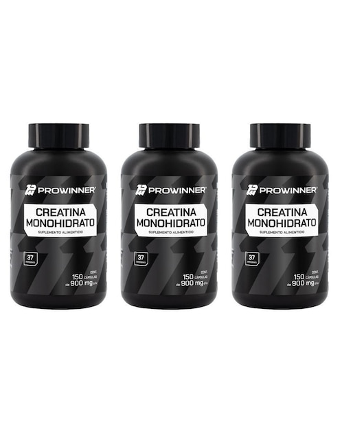 Set de suplementos alimenticios de Creatina Monohidrato Prowinner