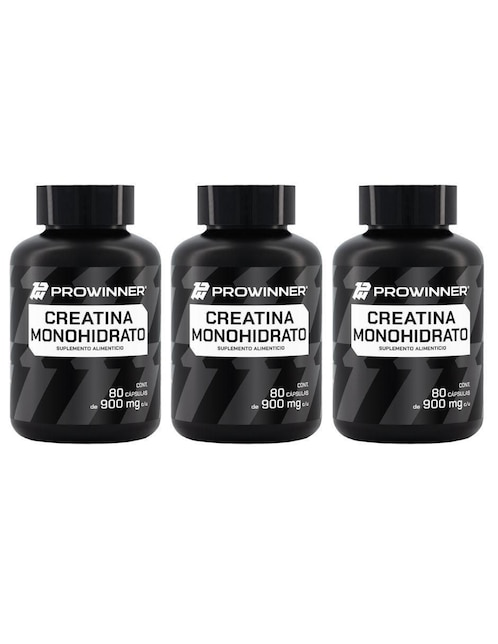 Set de suplementos alimenticios Creatina Prowinner