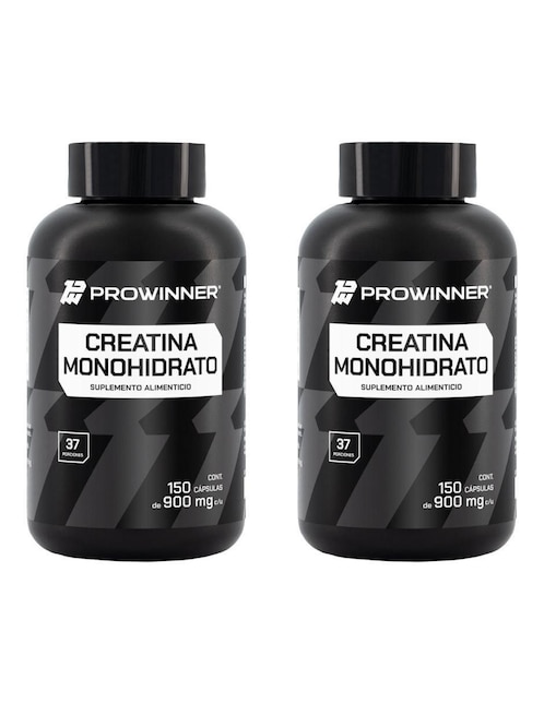 Set de suplementos alimenticios Creatina Prowinner
