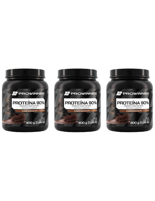 Set de suplementos alimenticios de Proteína 90% Conc Soya Prowinner