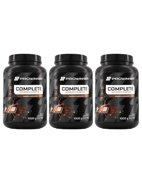 Kit de suplementos alimenticios de Proteína Complete Prowinner