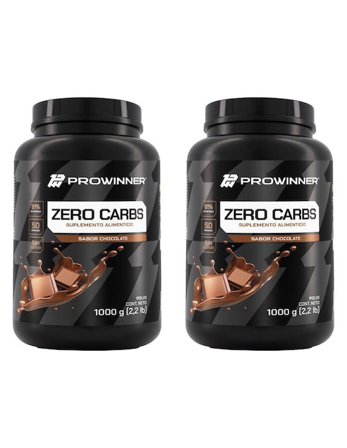 Set de suplementos alimenticios de Proteína Zero Carbs Prowinner