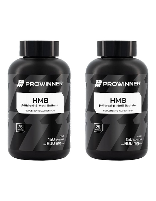 Set de suplementos alimenticios de HMB Prowinner