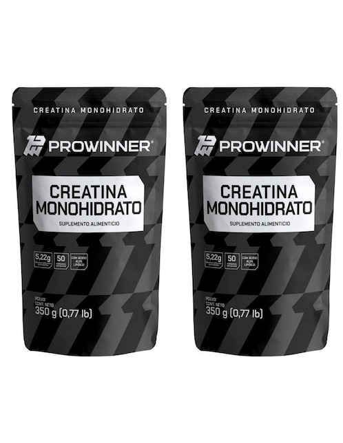 Set de suplementos alimenticios Creatina Prowinner