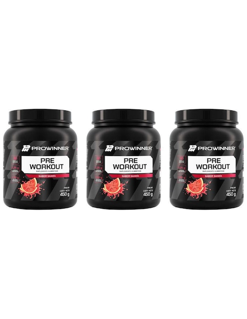 Set de suplementos alimenticios de Preworkout Prowinner