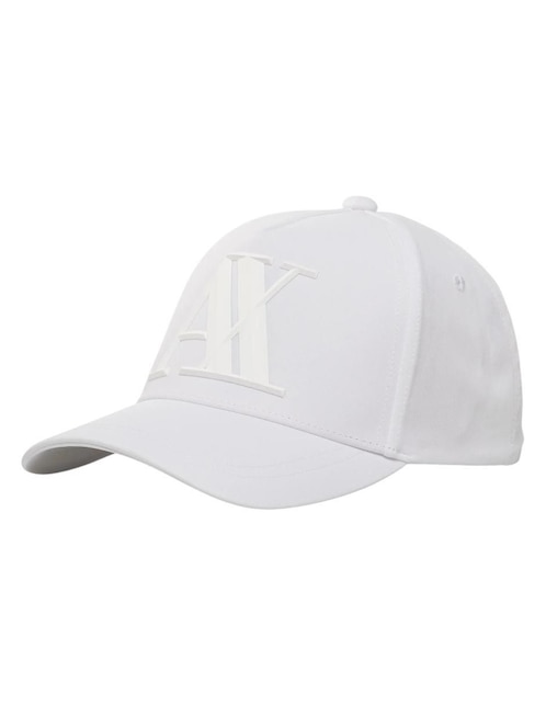 Gorra con visera curva velcro Armani Exchange para hombre