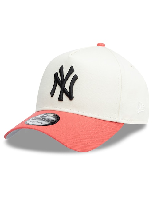 Gorra visera curva correa ajustable béisbol Chrome Coral 940AF MLB New York Yankees unisex 1