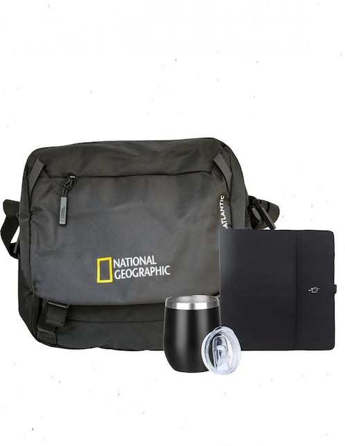 Set Mochila con portalaptop National Geographic unisex