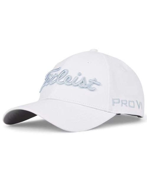 Gorra visera curva correa ajustable golf Titleist Tour Performance para mujer