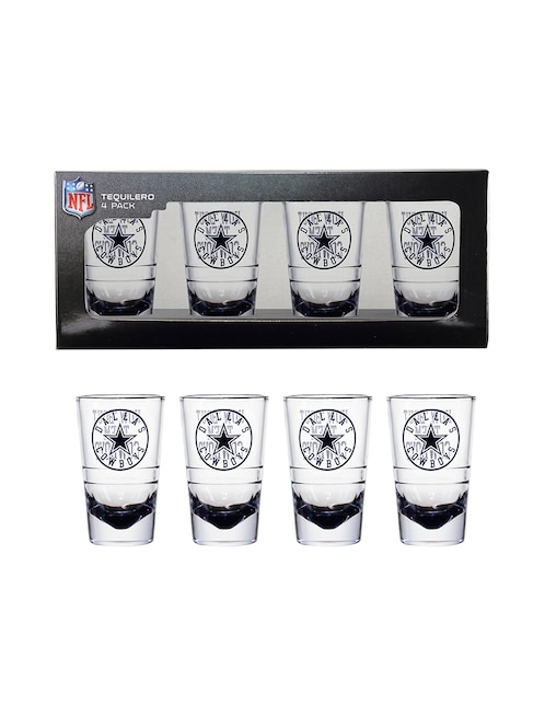 Kit tequilero de vidrio