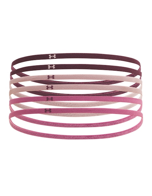 Set bandas para cabello entrenamiento Under Armour de mujer
