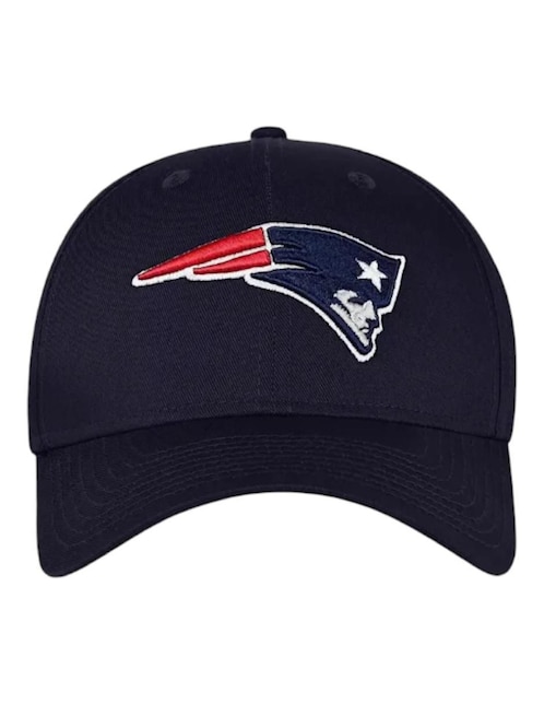 Gorra visera curva broche fútbol americano New Era New England Patriots para hombre