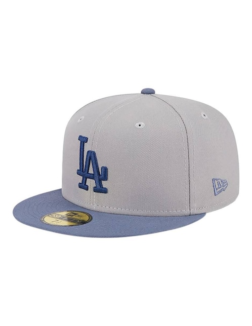 Gorra con visera plana cerrada béisbol New Era Los Angeles Dodgers para hombre