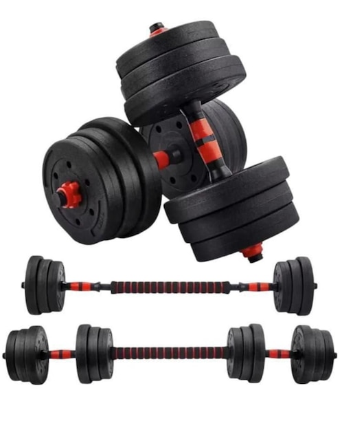 Set mancuernas de peso variable 15 piezas 1