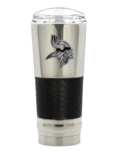 Termo de acero inoxidable Minnesota Vikings NFL con tapa a presión 710 ml 1