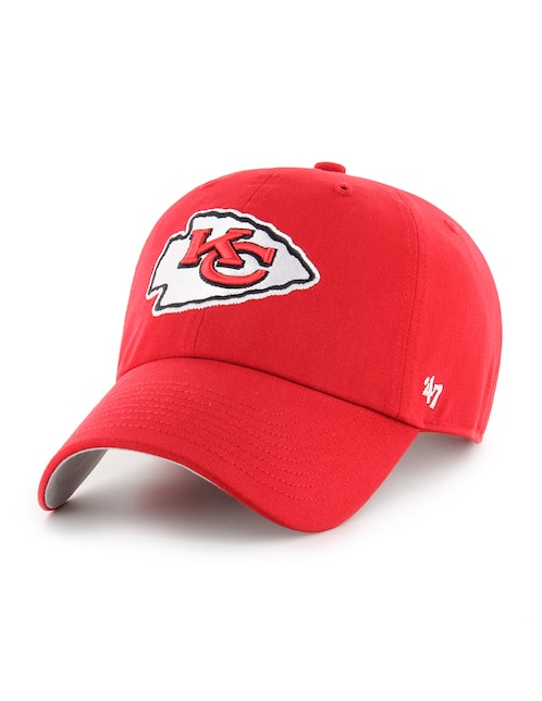 Gorra con visera curva fútbol americano 47 Clean Up Unwashed Nfl Kansas City Chiefs unisex 1
