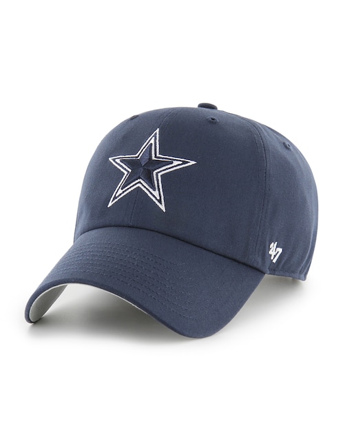 Gorra con visera curva fútbol americano 47 Clean Up Unwashed NFL Dallas Cowboys unisex 1
