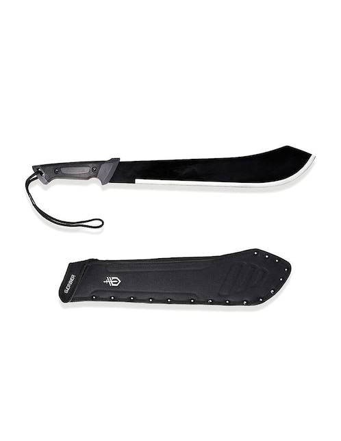 Machete Gerber Gator Bolo Black de acero al carbono