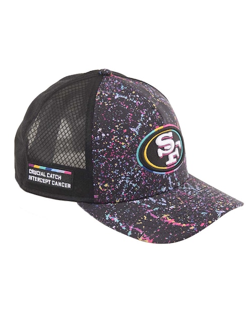 Gorra visera curva ajustable casual New Era NFL San Francisco 49ers para hombre
