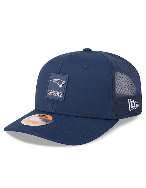 Gorra visera curva correa ajustable fútbol americano New Era Sideline NFL New England Patriots unisex