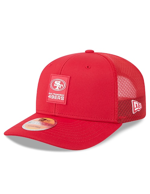 Gorra visera curva correa ajustable fútbol americano New Era Sideline NFL San Francisco 49ers unisex