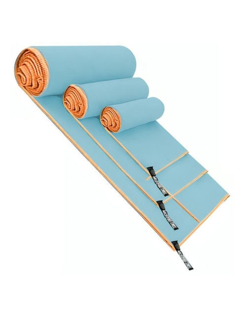 Set de toallas de microfibra adulto