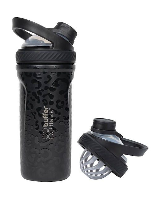 Vaso shaker buffer "de" acero inoxidable no aplica "con tapa" rosca 700 ml