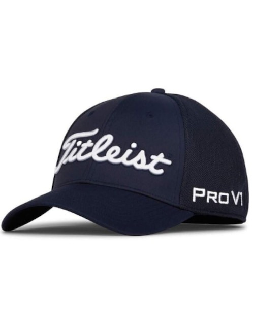 Gorra visera curva correa ajustable para golf Titleist tour performance para hombre