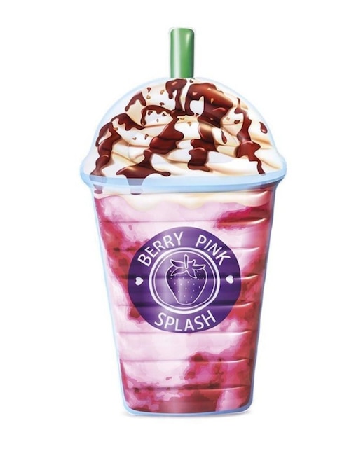 Inflable acuático forma de frappé 1