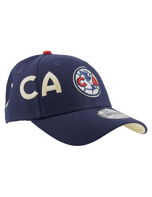 Gorra visera curva correa ajustable casual New Era Club América para hombre