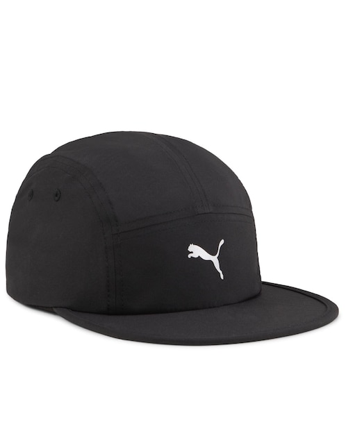 Gorra visera curva velcro para entrenamiento Puma Ess Running 5 Panel Cap unisex