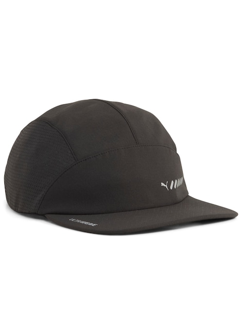 Gorra visera plana broche para entrenamiento Puma Running packable 5 panel cap unisex