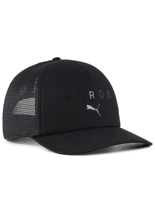 Gorra visera curva broche para entrenamiento Puma Puma x Hyrox trucker cap unisex