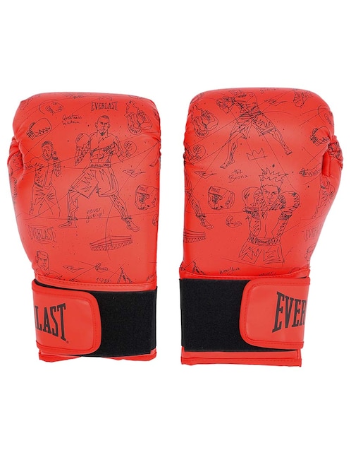 GUANTES EVERLAST PRO URBA, 12 OZ, ROJO