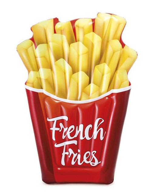 Inflable acuático forma de papas fritas Intex