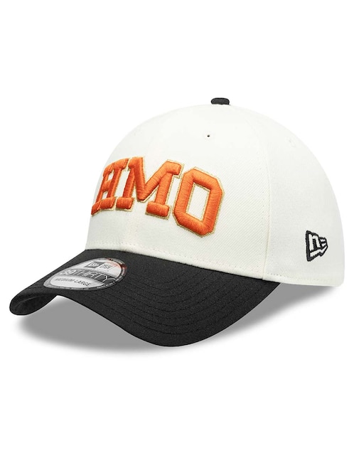 Gorra visera curva cerrada para béisbol New Era Lmp Onfield Naranjeros de Hermosillo unisex