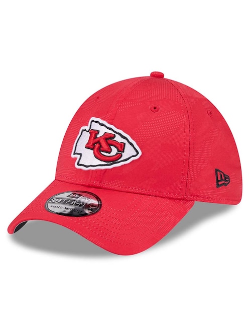 Gorra visera curva cerrada para Fútbol Americano New Era Ne Leisure Kansas City Chiefs adulto
