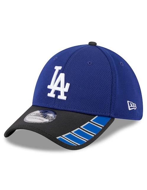 Gorra visera curva cerrada para béisbol New Era Ne Leisure Los Angeles dodgers unisex