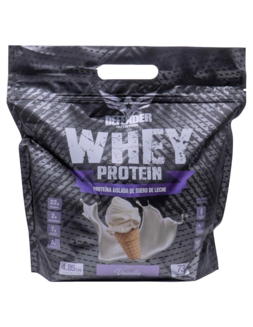 Costal proteína whey defender aislada suplemento Defender Nutrition con proteína sabor vainilla de  2.2 kg