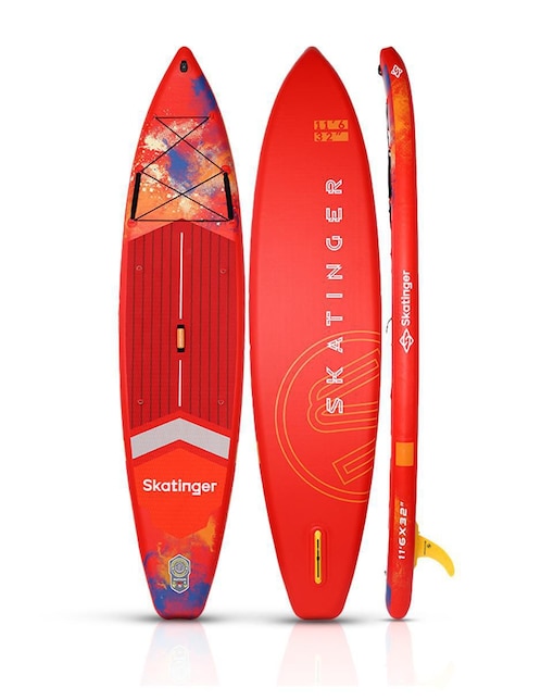 Tabla surf Level Fitness Interstellar red adulto