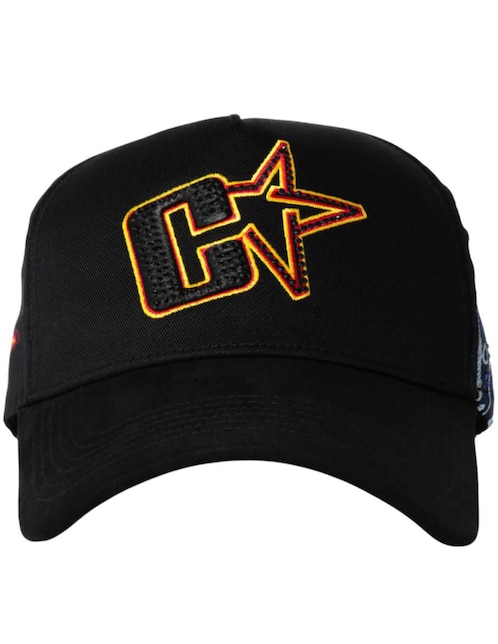 Gorra visera semicurva broche Cash Only para hombre